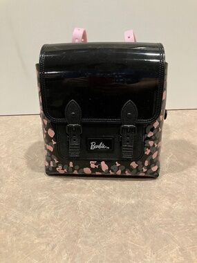 Kid's Vinyl Barbie Small Backpack